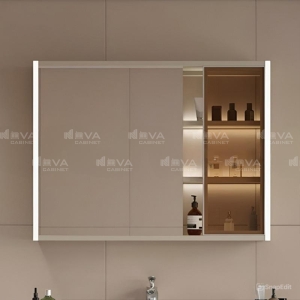 Tủ Gương Lavabo Nhựa PVC Navier NV-TG007