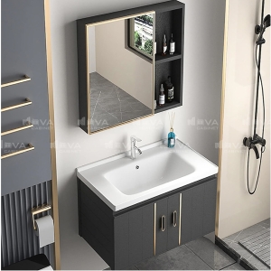 Tủ Lavabo Nhôm Với Tủ Gương Navier NV-625