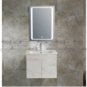 Tủ Chậu Lavabo PVC Đá Trắng Navier NV-520T